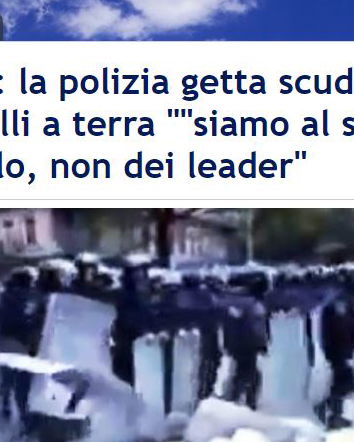 Croazia, polizia getta i manganelli