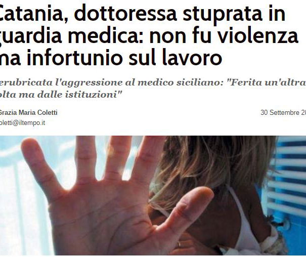 Lo stupro derubricato a incidente sul lavoro article-post