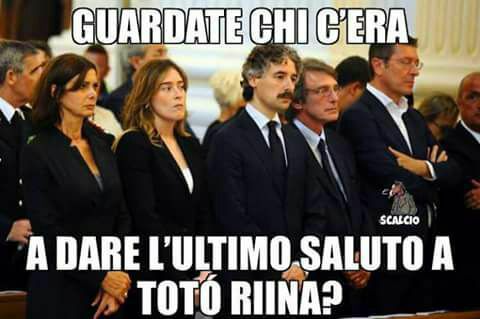 Politici ai funerali di Totò Riina?