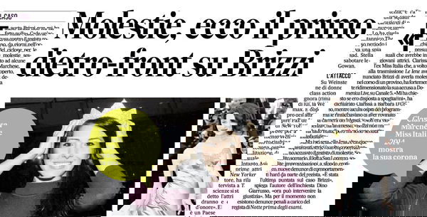 Il dietro front su Brizzi