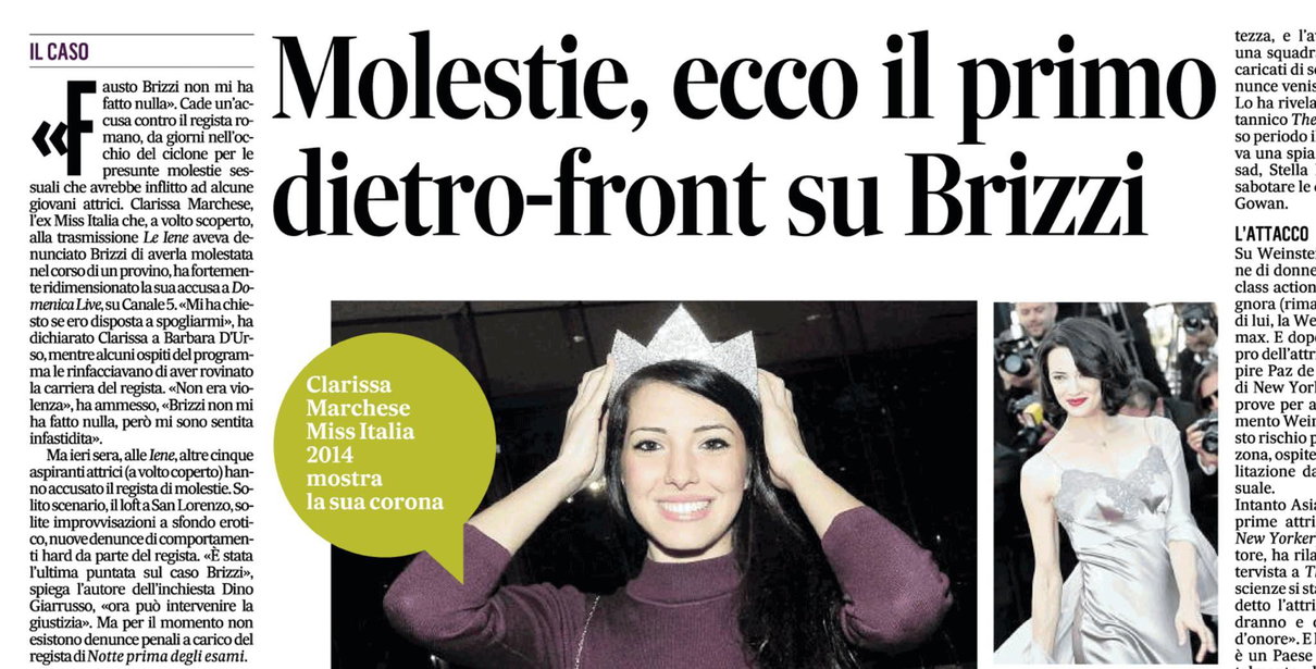 Il dietro front su Brizzi article-post