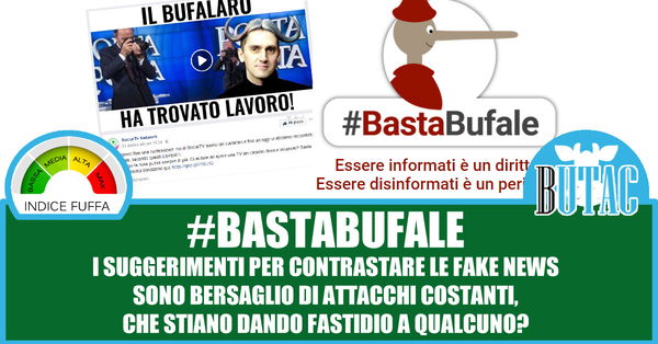 #BastaBufale e gli attacchi ad hominem