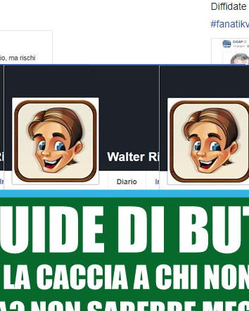 Esperimento con un fake