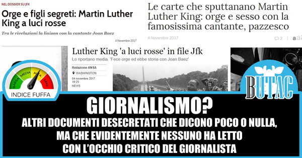 Le orge di Martin Luther King e Edgar J. Hoover