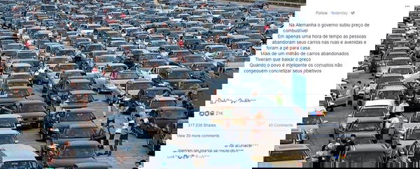 Na Alemanha – La rivolta contro il caro benzina