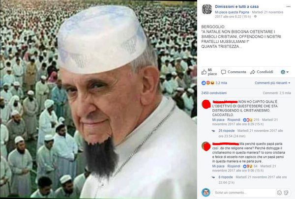 Offendere le altre religioni