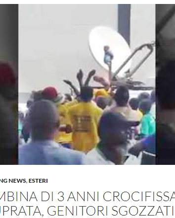 VoxNews, crocifissa e violentata a 3 anni – Fact-checking