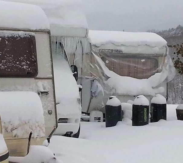 Amatrice – I camper sotto la neve article-post