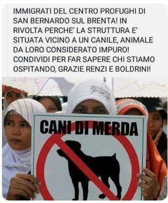 Immigrati e riciclo bufale – San Bernardo sul Brenta