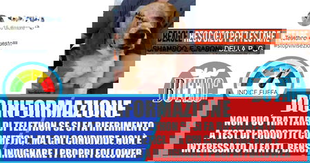 Il beagle reso cieco e Telethon article-post