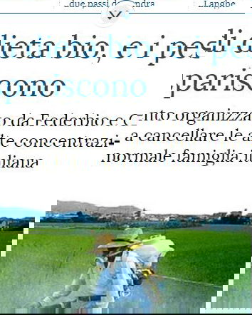 Due settimane di dieta bio…