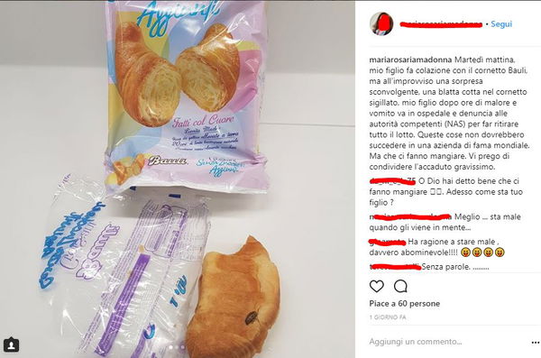 La blatta a cui piacciono i croissant