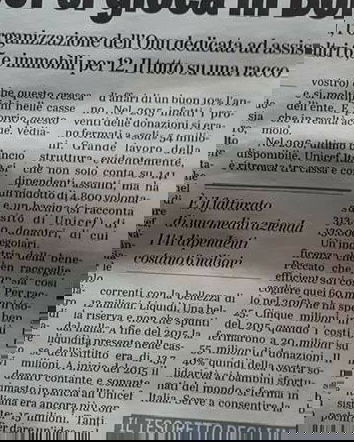 Le donazione dell’Unicef e “La Verità”