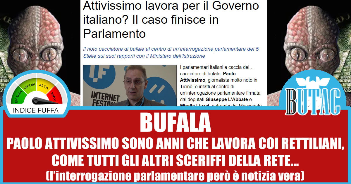 Attivissimo lavora per il Governo italiano? article-post