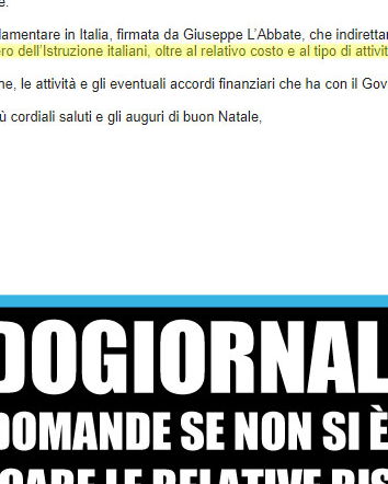 L’etica di certi giornalisti