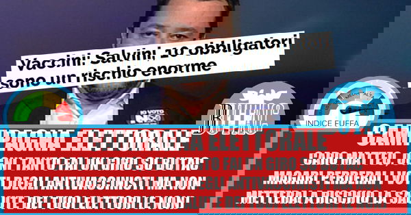 10 vaccini insieme, rischio enorme per Salvini
