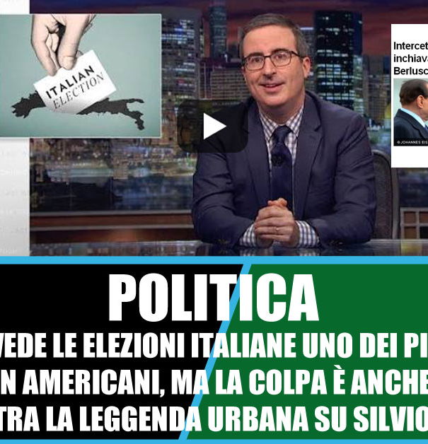 Le nostre elezioni viste da John Oliver article-post
