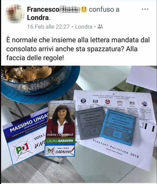 Le schede con la pubblicità article-post