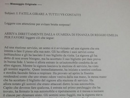 La burundanga che circola dal 2008