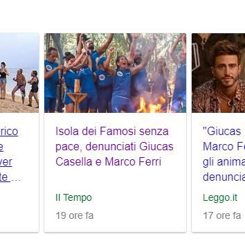 AIDAA e L’isola dei famosi