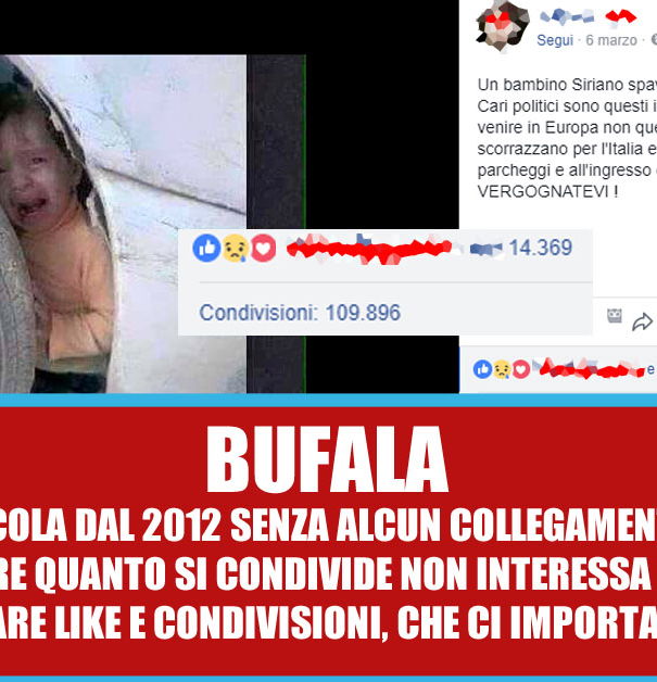 Un bambino siriano spaventato dai bombardamenti? article-post