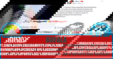 Un bambino siriano spaventato dai bombardamenti? article-post