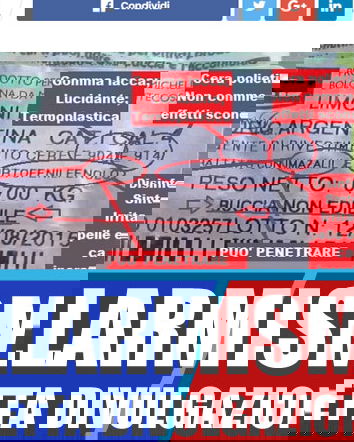 Gli agrumi con le bucce tossiche