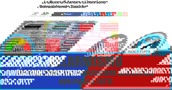 Gli agrumi con le bucce tossiche