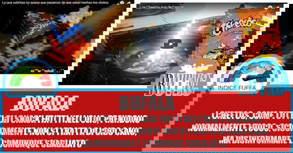 Le patatine che s’incendiano