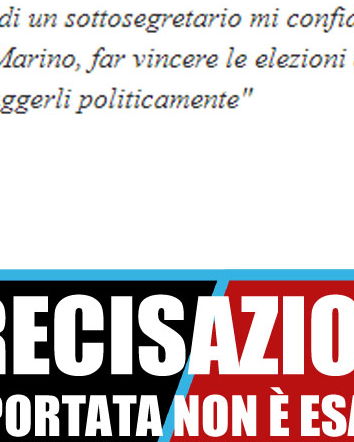 Le citazioni verificabili: Concita De Gregorio e Marino