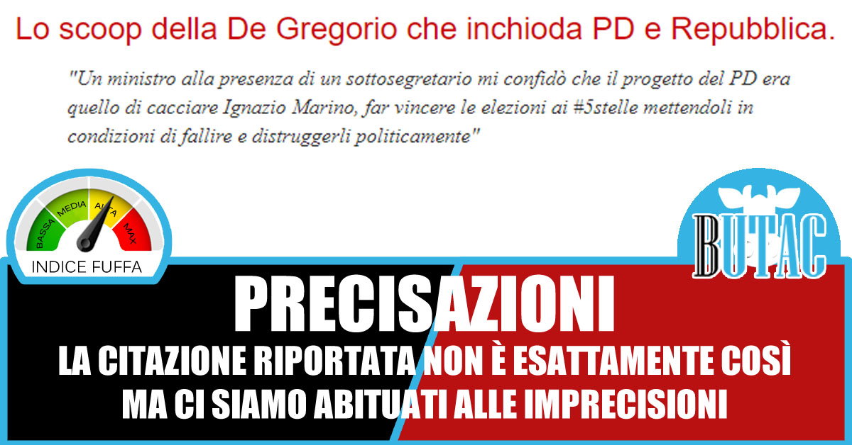 Le citazioni verificabili: Concita De Gregorio e Marino article-post