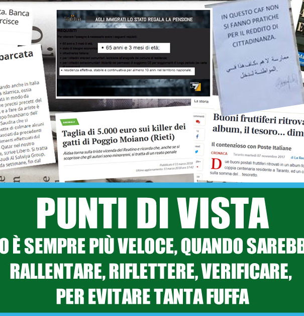 Rallentare, riflettere, verificare… article-post