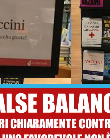 Il false balance in libreria