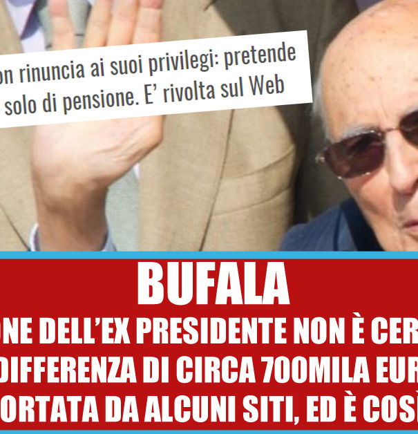 Napolitano, lo stipendio d’oro e le fonti article-post