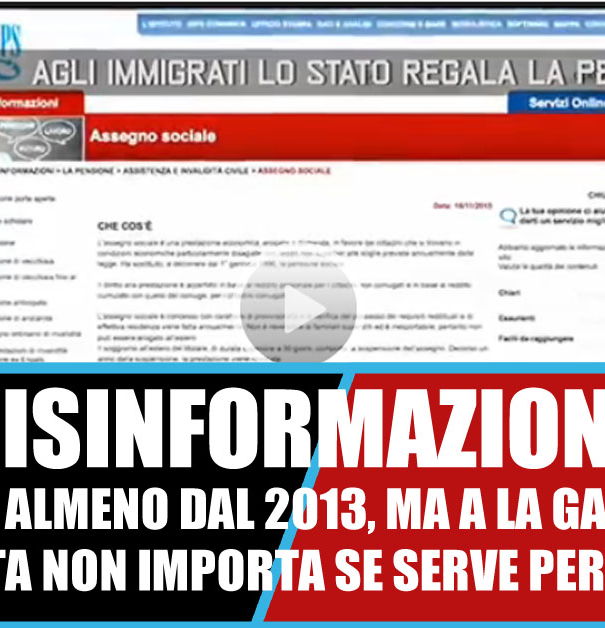 Il governo regala la pensione agli immigrati article-post