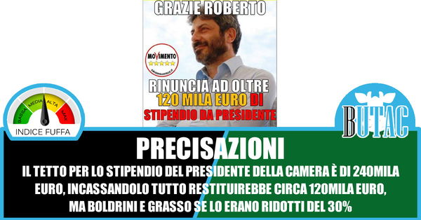 Roberto Fico, lo stipendio e le rinunce