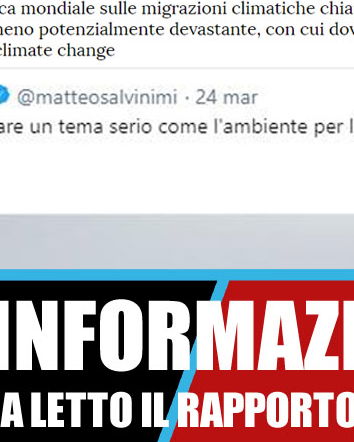 I “migranti climatici”, la comprensione del testo…
