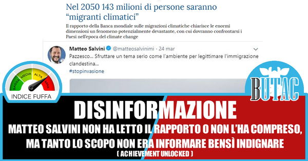 I “migranti climatici”, la comprensione del testo…