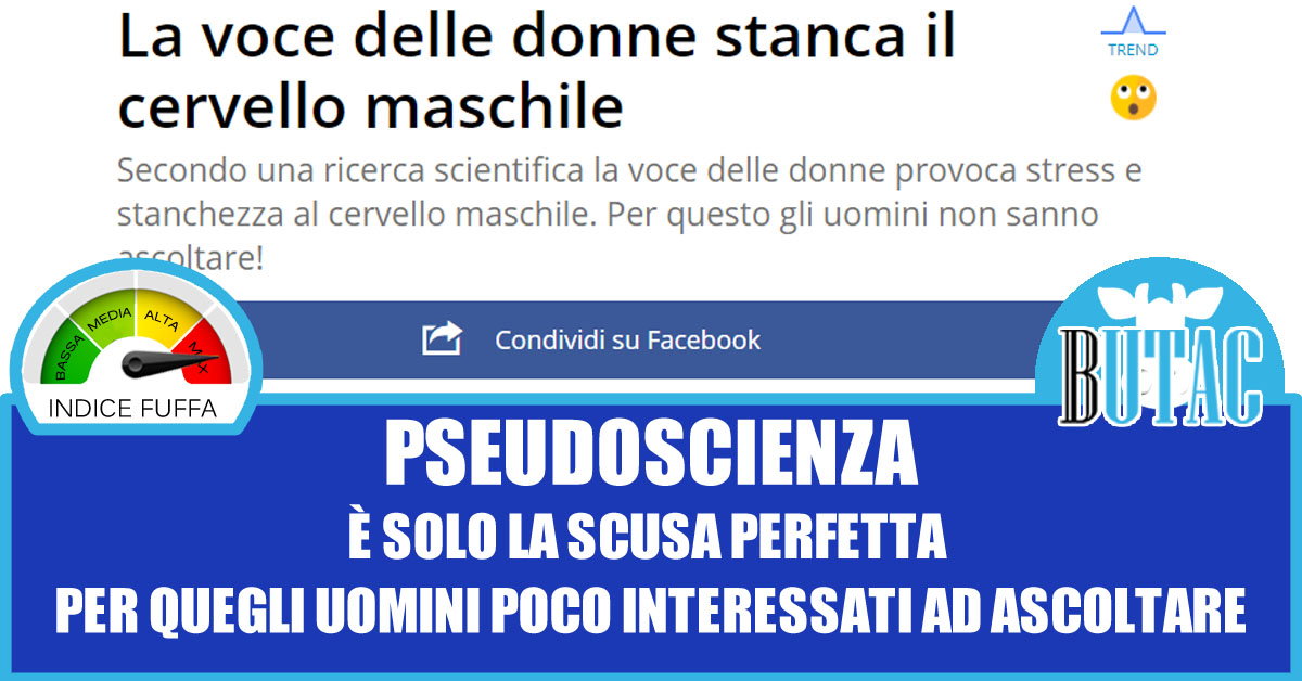 La voce delle donne provoca stanchezza negli uomini? article-post