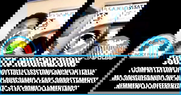 La Germania sta sempre meglio: i compattatori di bottiglie