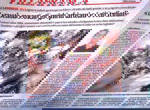 Riti tribali a scuola