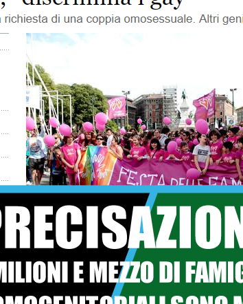 L’asilo che elimina la festa del papà e della mamma