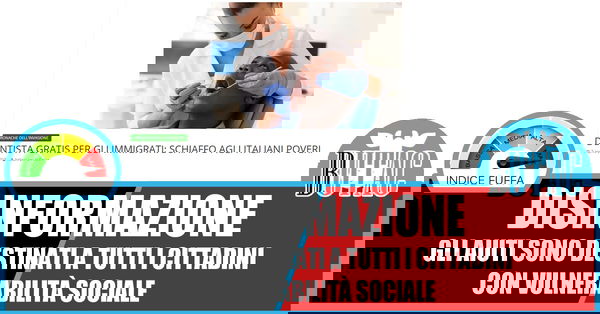 Il dentista gratis per i richiedenti asilo