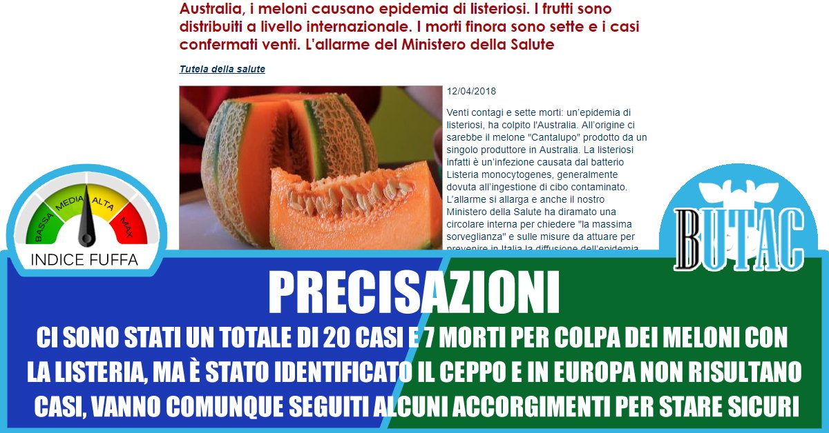 I meloni con la listeria – precisazioni article-post