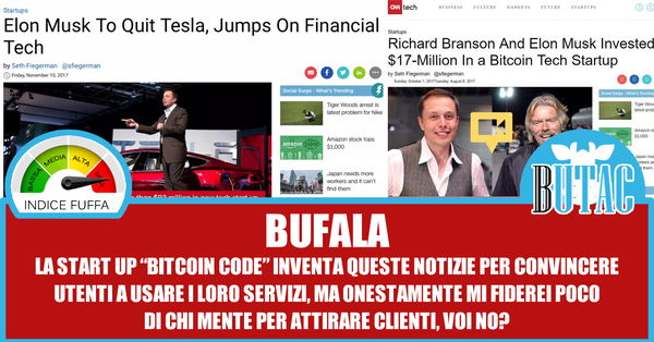 Musk non ha lasciato Tesla in favore di Bitcoin Code