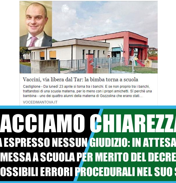 Il Tar, i vaccini e la scuola article-post