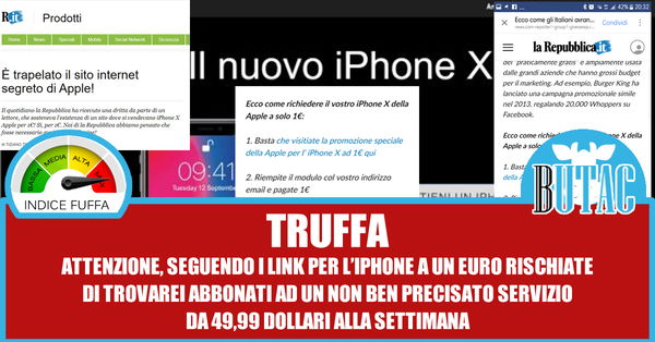 Ancora iPhone a un euro