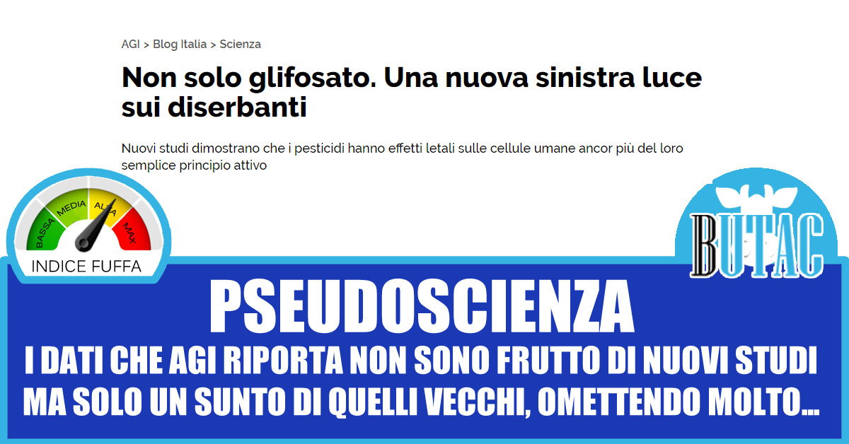 Glifosato, fact-checkers e giornalismo article-post
