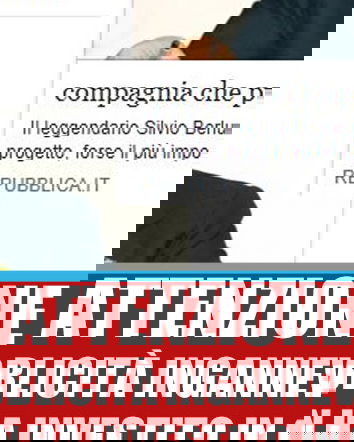 Il leggendario Silvio Berlusconi