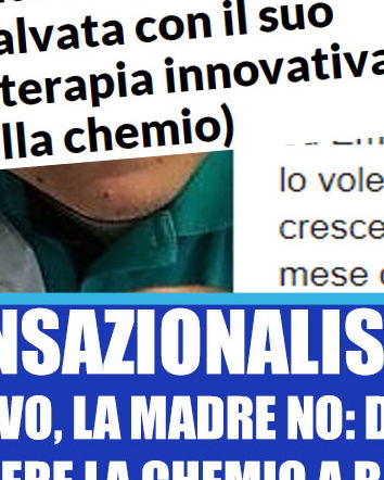 Salvata dalla leucemia grazie alla terapia alternativa alla chemio?